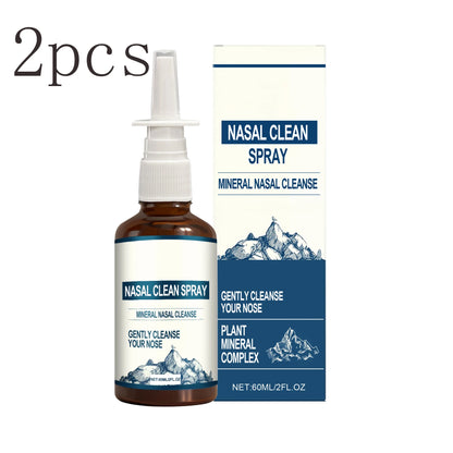 Gentle Nose Care Cleansing Spray Daily Nourishment & Cleansing，Non-Irritating Soothing Nasal Discomfort Fast-Acting Relief Spray