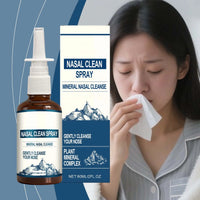 Gentle Nose Care Cleansing Spray Daily Nourishment & Cleansing，Non-Irritating Soothing Nasal Discomfort Fast-Acting Relief Spray