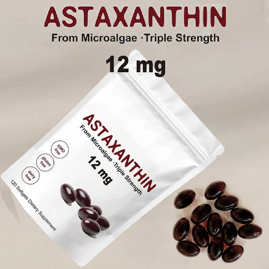 Astaxanthin 12mg Antioxidant Power Boost
