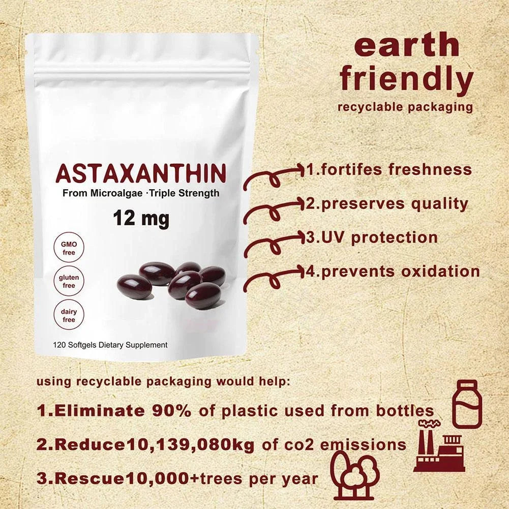 Astaxanthin Wellness Capsules for Vibrant Living