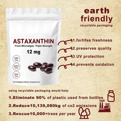 Astaxanthin Wellness Capsules for Vibrant Living
