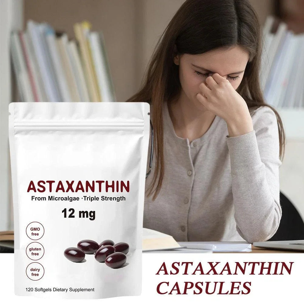 Astaxanthin Wellness Capsules for Vibrant Living